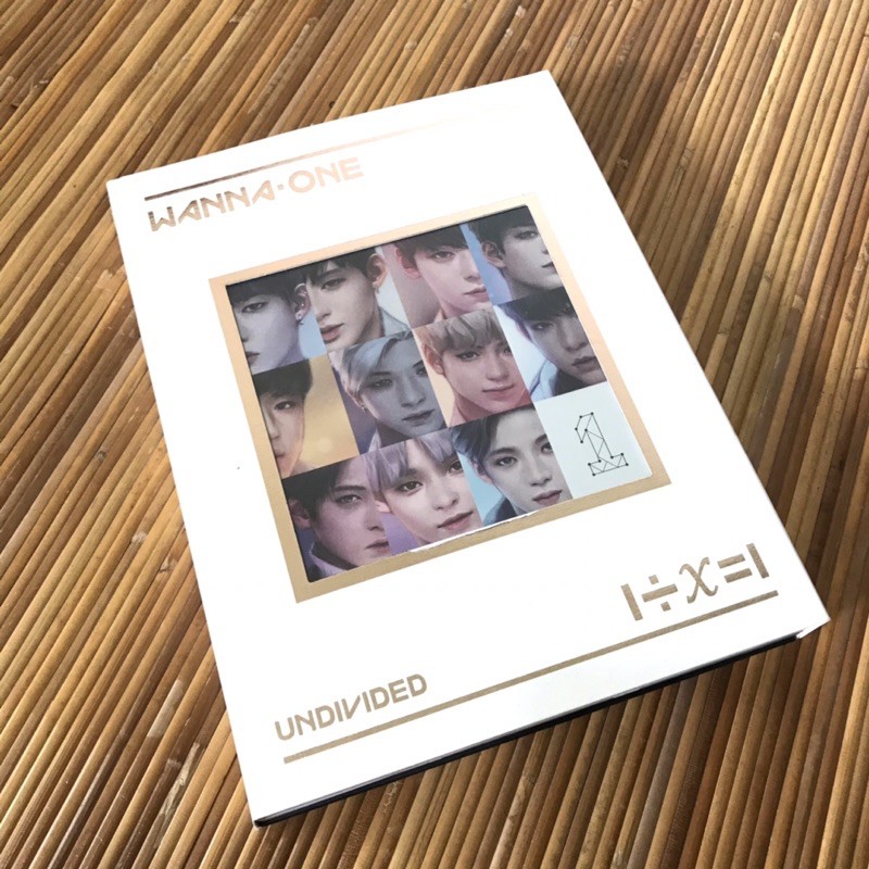 Wanna ONE - 1÷χ=1 UNDIVIDED (Special Album) [ART BOOK ver.] มือสอง