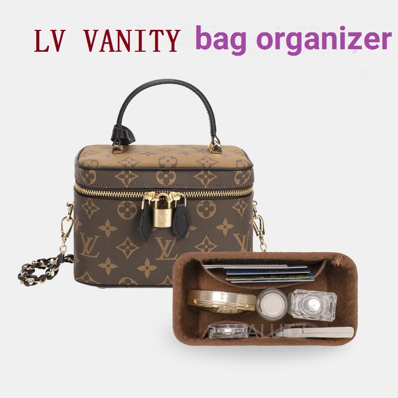 ที่จัดระเบียบกระเป๋า หลุยส์วิตตอง LV VANITYl ที่จัดกระเป๋า  box bag ที่จัดทรง organizer insert