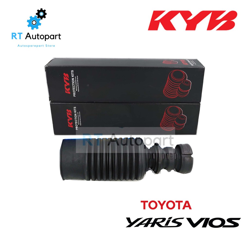 KYB กันกระแทกโช้คหน้า Toyota Vios Yaris NCP151 NSP152 ปี13-20 Ativ Sienta / กันฝุ่นโช้ค กันกระแทกโช้