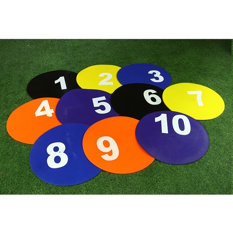 ฟุตบอลFootball Training Equiment Signs Discs Signs Disc Markers Digital ...