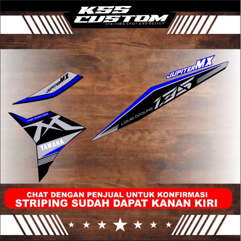 Jupiter MX 135 การปล้น - Jupiter MX 135 แถบแข่งถนน - MX 135 komorod - Jupiter MX exciter Striping - 