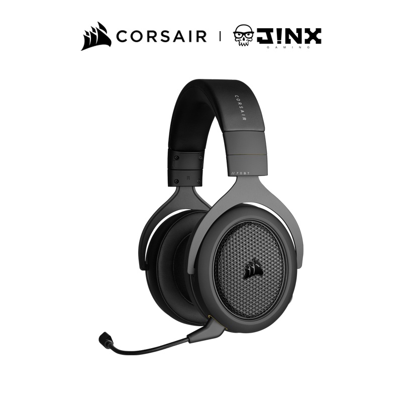 Corsair HS70 Wireless Gaming Headset with Bluetooth ประกันศูนย์ 2 ปี