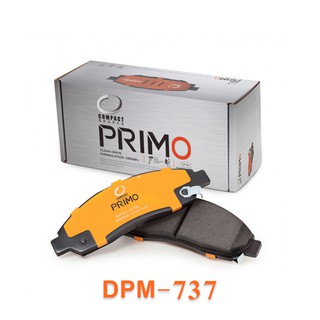 Compact Primo ผ้าเบรคหน้าสำหรับ TOYOTA VIGO 2WD ปี 08-10, VIGO CHAMP 2WD (วีโก้ ขับสองตัวเตี้ย) ปี 11-13 (DPM-737)