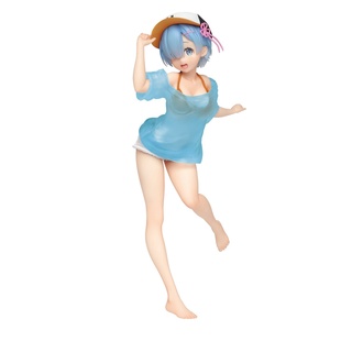 ฟิกเกอร์แท้ Starting Life In Another World - Rem - Precious Figure - T-shirt Swimsuit ver., Renewal