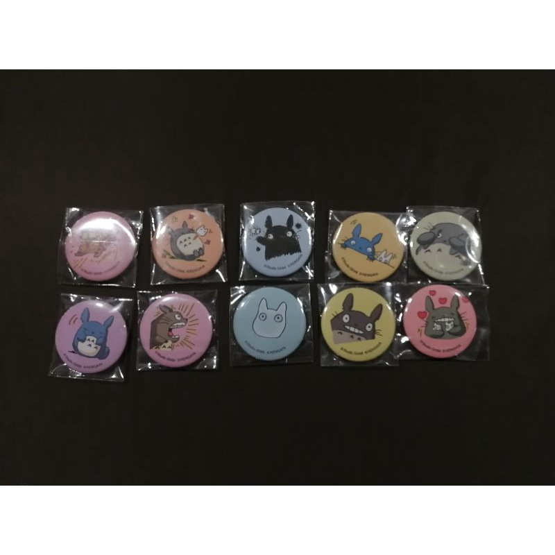 [ลดราคา] !! เข็มกลัด My style My ghibli ครบชุดสิบชิ้น