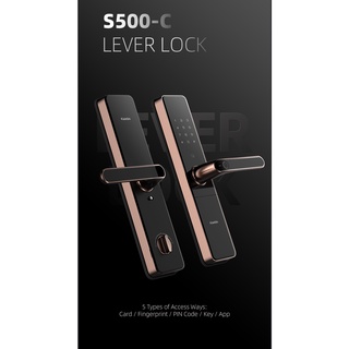 Kaadas S500-C Lever Smart lock (Black)