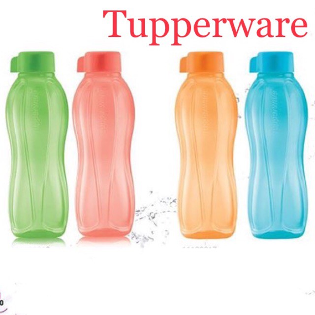 Tupperware Aqua safe ECO Water Bottles ขวดน้ำลดโลกร้อน 500 ml ใช้ดีฝาปิดสนิท น้ำไม่หก ปลอดภัย ขวดน้ำ eco 500 มล.