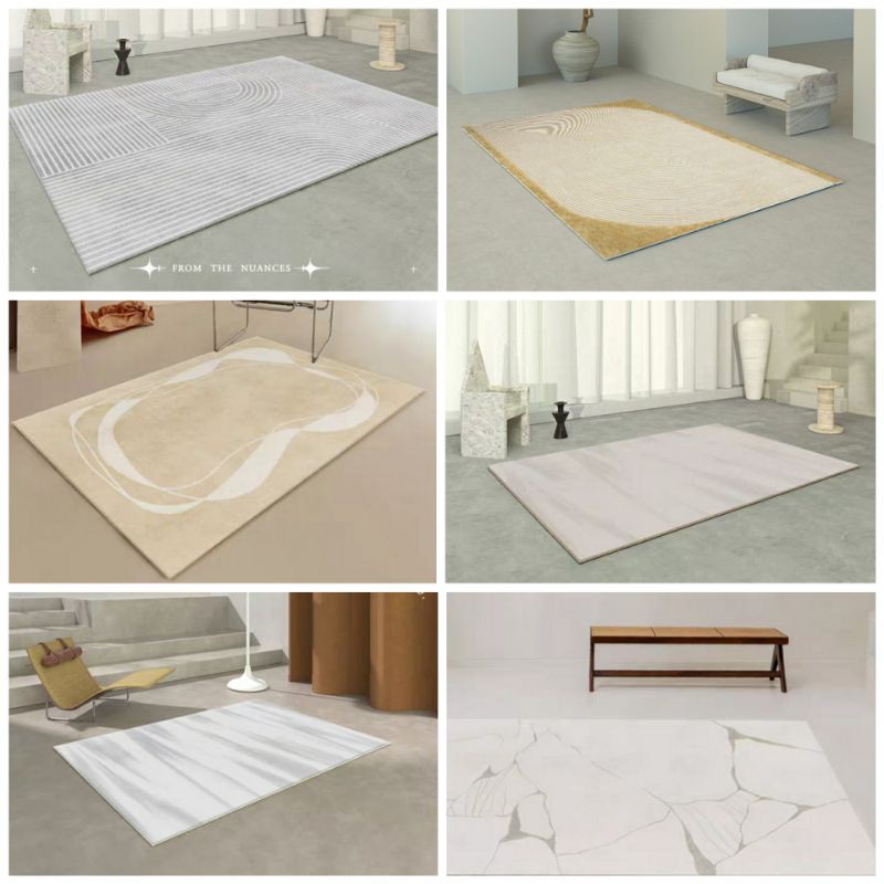 พรมปูพื้น มี 4 ขนาด (120x160 /140x200 /160x230 /200x300 ) สินค้ามี 6 ลาย พรม พรมตกแต่ง พรมตกแต่งห้อง