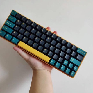 [พร้อมส่ง] ปุ่มกดคีย์บอร์ด Mars Green Keycap | โปรไฟล์ OEM | Doubleshot PBT | รองรับเค้าโครง 61 64 68 84 87 96 980 104 108 คีย์บอร์ด