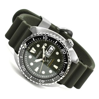 SEIKO Turtle Prospex Diver’s 200m สายยาง สีดำ รุ่น SRPE05K1,SRPE05K