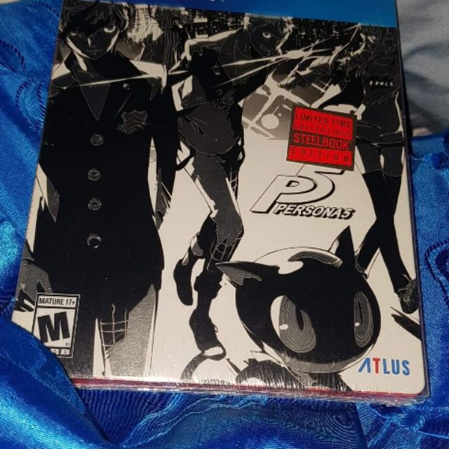 PERSONA 5 Z1 STEELBOOK NEW