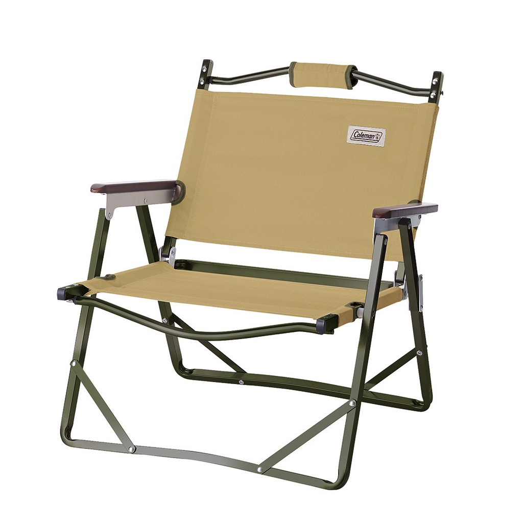Coleman Fireside Folding Chair (Beige) Model 2000034675 เก้าอี้พับ สไตล์ญี่ปุ่น น้ำหนักเบา
