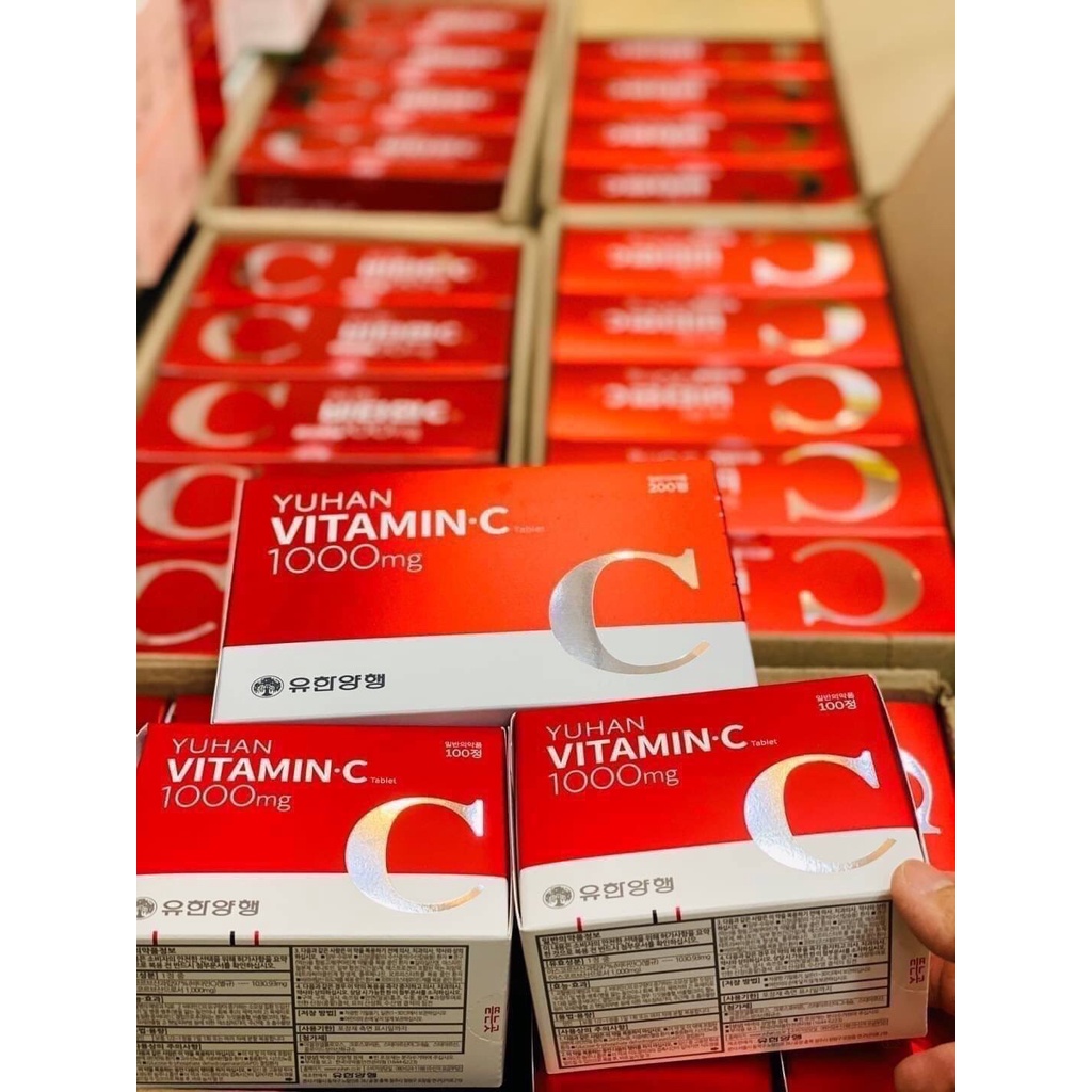 Yuhan Vitamin C 1000mg ว ตาม นซ ท พ จ น Shopee Thailand