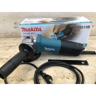 🔥โค้ดINC3LEL3ลด30฿เครื่องเจียร์ไฟฟ้า ขนาด 4 นิ้ว (100มม) Angle Grinder ยี่ห้อ MAKITA รุ่น M9513B