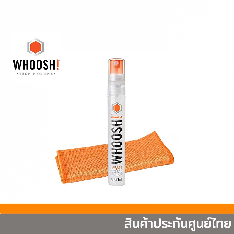 Whoosh Screen Shine น้ำยาทำความสะอาด มือถือ แท็บเล็ต (ขนาด 8ml) สินค้าประกันศูนย์ไทย