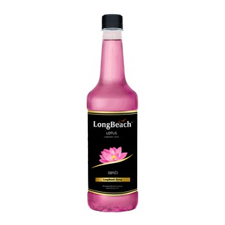 ลองบีชไซรัปดอกบัว740 มล. (LongBeach Lotus Syrup 740 ml.) รหัส 1662