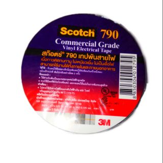 ผ้าเทป สก๊อตช์ 790 เทปพันสายไฟ 3M ม้วนใหญ่ (แบบ1ม้วน)