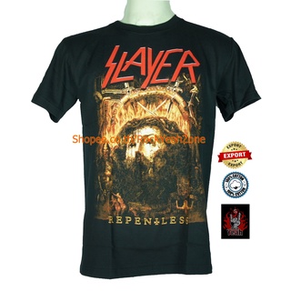 เสื้อวง Slayer เสื้อไซส์ยุโรป สเลเยอร์ PTA1521 เสื้อวงดังๆ วินเทจ