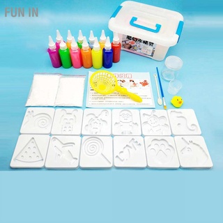 Fun IN Water Puzzle DIY Mold Toy Children Solution Sensory Molding Birthday Gift