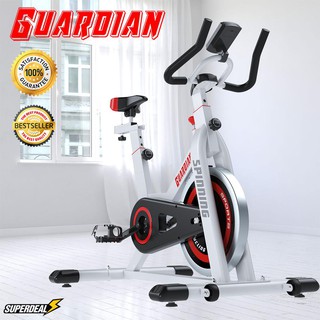 GUARDIAN จักรยานออกกําลังกาย Spin Bike จักรยานฟิตเนส มาตรฐาน USA ประกันศูนย์ 1ปี