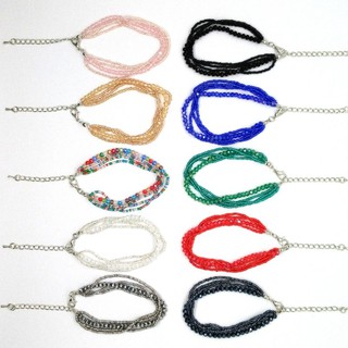 Glam Crystal Collection สร้อยข้อมือลูกปัดคริสตัล