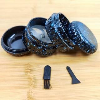 ส่งเร็ว Herb Grinder Black Luminous ที่บดสมุนไพรอลูมิเนียม ขนาด 63 mm.