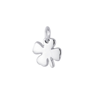 SILVER THAI Four leaf clover pendant silver lucky charm  เครื่องประดับเงินแท้ต่างหูเงินแท้925จี้ใบไม้สี่แฉกใส่แล้วโชคดี