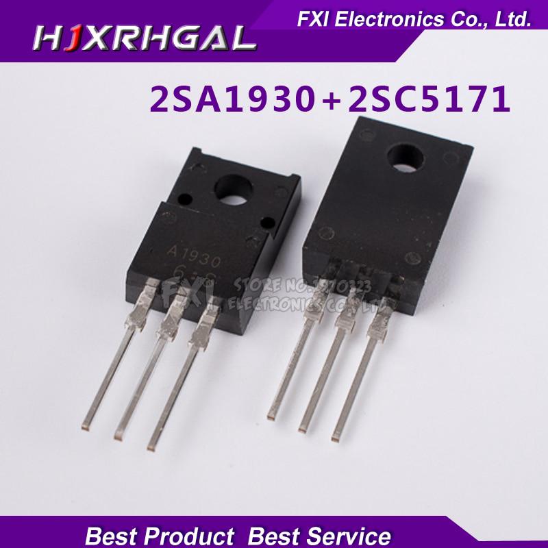 20PCS/LOT ,10PCS 2SA1930 + 10PCS 2SC5171 A1930 / C5171 TO220 Original and Transistor new original