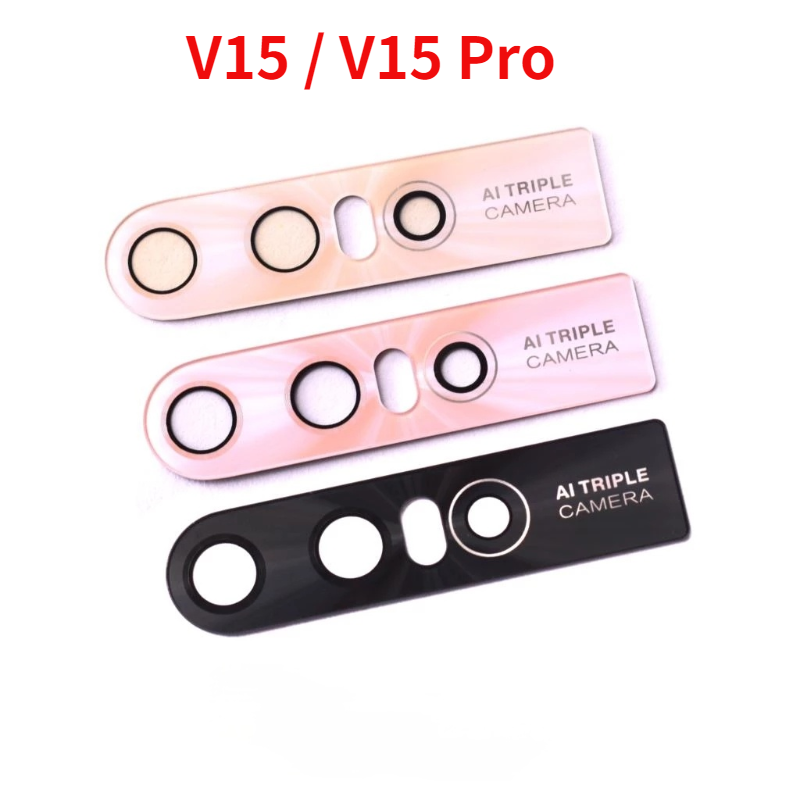 กระจกกล้องหลังด้านหลังสําหรับ Vivo V15 Pro ฝาครอบเลนส์กระจกอะไหล่โทรศัพท์มือถือ