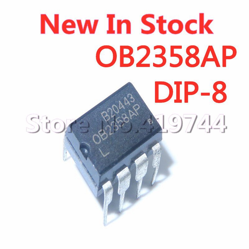 5 ชิ้น/ล็อต OB2358 OB2358AP DIP-8 ชิปการจัดการพลังงานใหม่ IC