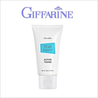 กิฟฟารีน แอคทีฟยัง แอคเน่ โฟม 60 กรัม โฟมล้างหน้า Giffarine Active Young Acne Foam 60 g.