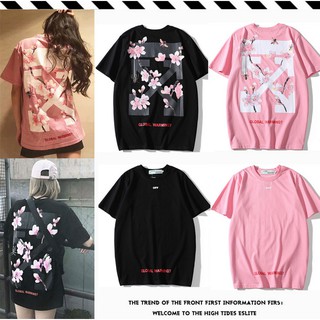 【จัดส่งด่วน】【พร้อมส่ง】ใหม่ เสื้อยืดแขนสั้นลําลอง ลายพรางลูกศร OW สําหรับผู้ชาย และผู้หญิง