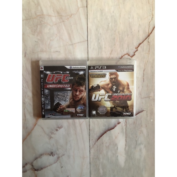 แผ่นเกม PS3 Set UFC 09,10 มือ1 ทั้งหมด