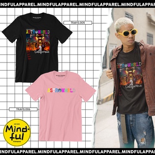 TRAVIS SCOTT GRAPHIC TEES | MINDFUL APPAREL T-SHIRTเสื้อยืด