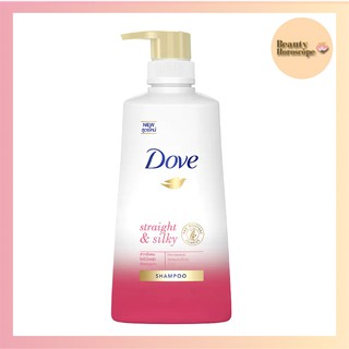 Dove โดฟ แชมพู สูตรสเตรท แอนด์ ซิลกี้ 480 มล.