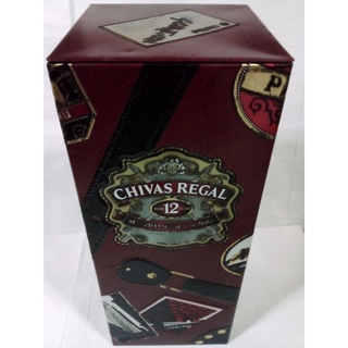 กล่องเหล็ก CHIVAS REGAL AGED 12 YEARS BLENDED SCOTCH WHISKY LIMITED EDITION MADE FOR GENTLEMEN EDY