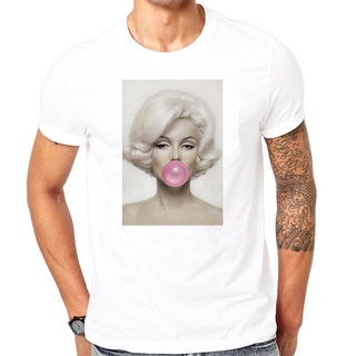 เสื้อยืดผ้าฝ้าย 2022 มาใหม่ เสื้อยืดลําลอง ผ้าฝ้าย แขนสั้น ลาย Marilyn Monroe คุณภาพสูง สําหรับผู้ชาย ไซซ์ XS-3XL