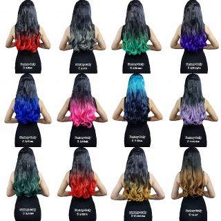 ❤ลดทั้งร้าน เก็บปลายทางได้ แฮร์พีชแฟชั่นผมลอนทูโทน ยาว 50 ซม. มี 12 สี สวย อินเทรน รุ่น Fantasy Curly