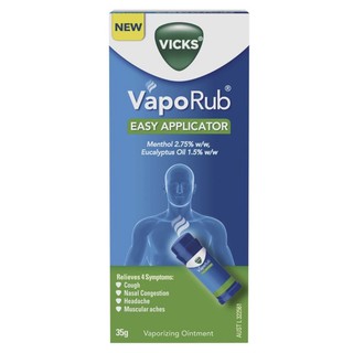 Vicks VapoRub Easy Applicator Vaporising Ointment 35g