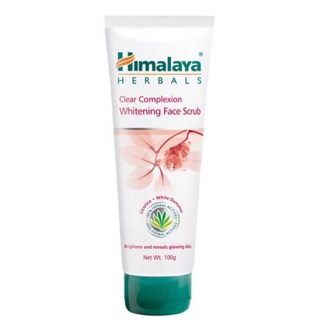 ((สครับขัดหน้าขาว)) Himalaya Whitening Face Scrub 100 g.