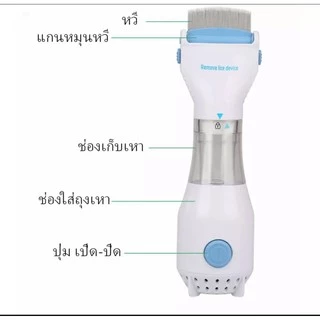 สินค้าขายดี หวีดูดไฟฟ้ากำจัดเหา เครื่องกำจัดหมัด หวีไฟฟ้า หวีสางเหา หวีเหา เครื่องกำจัดเห็บ เครื่องกำจัดหมัด