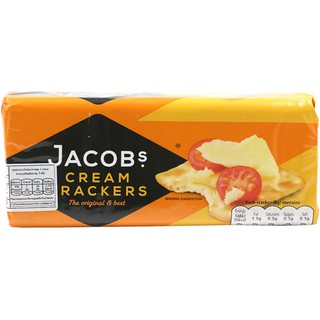 จาคอบส์ครีมแครกเกอร์เค็ม 200ก Jacobs Cream Crackers, Salted 200 g.