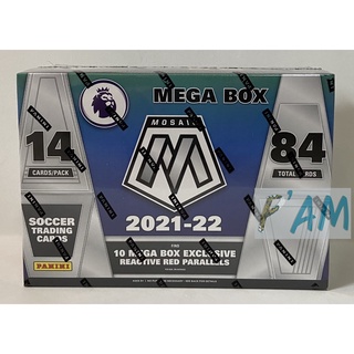 พร้อมส่ง 2021-22 Panini Mosaic Premier League EPL Mega Box Soccer พานินี่ การ์ดสะสมฟุตบอล พรีเมียร์ลีก อังกฤษ