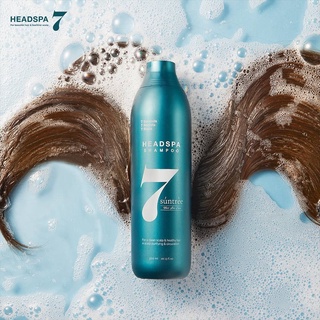 Headspa 7 Suntree Shampoo 300ml แชมพูช่วยลดการหลุดร่วงของเส้นผม ให้ผมเงางามสุขภาพดี