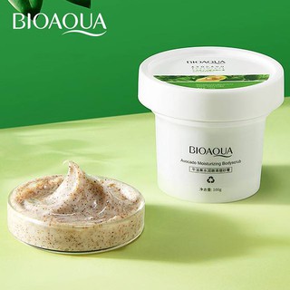 BIOAQUA สครับขัดผิว สครับอะโวคาโด สครับ  บอดี้สครับ สครับขัดตัว เนื้อสครับไม่บาดผิว รักษาผิวหนังไก่ ผิวเรียบเนียน Scrub