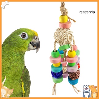 [Vip] ของเล่นนกแก้ว ตะกร้อกัด หลากสีสัน สําหรับแขวนตกแต่ง