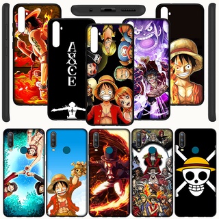 เคสโทรศัพท์มือถือ ซิลิโคนนิ่ม ลายการ์ตูนลูฟี่ วันพีซ Ace Sabo C-ECY13 สําหรับ Realme 5 5i 5S 6i 6 Pro Realme5 Realme6I 6Pro 5Pro