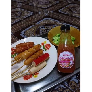 พร้อมส่ง🌶️น้ำจิ้มไก่ น้ำจิ้มข้าวหมก นัสริน🌶️ 200มล. รสเด็ด.อร่อย ไม่ใส่สารกันบูด ไม่ใส่ผงชูรส ฮาลาล