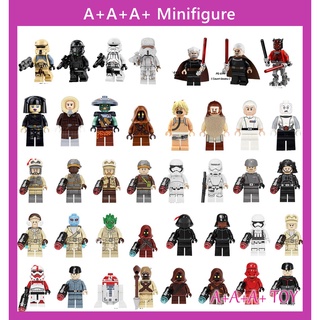 ของเล่นตัวต่อฟิกเกอร์  Luke C-P30 Darth Maul Anakin Sith Warrior Guava Han Solo Stormtrooper ขนาดเล็ก 48 สไตล์ สําหรับเด็ก