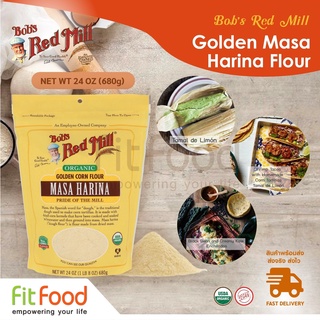 Bob red mil OG Golden Masa Harina Flour 24oz.